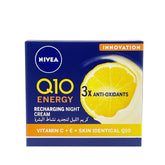 Nivea Q10 Energy Recharging Night Cream 50g